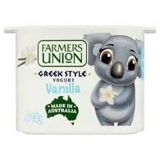 Sữa chua FARMERS UNION vị vani (90g)