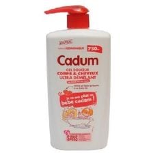 Sữa tắm gội toàn thân hương dâu Cadum 750ml