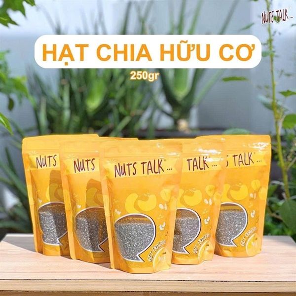 Hạt chia đen NUTS TALK... (250g)