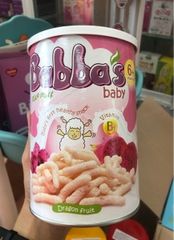 Bánh gạo BABBAS baby vị thanh long đỏ (40g)