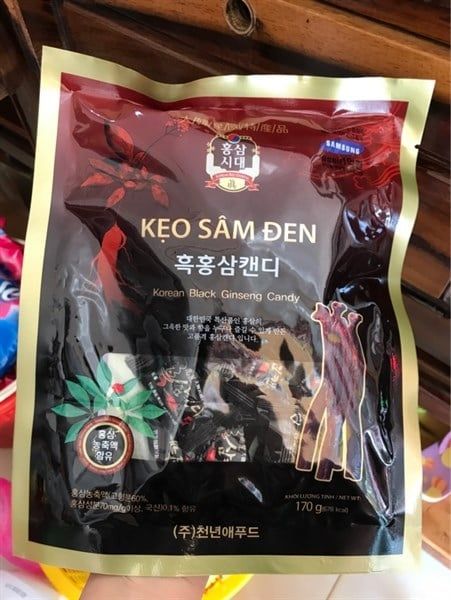 Kẹo sâm đen (170g)