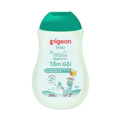 Tắm gội cho bé chiết xuất Jojoba Pigeon 2in1 200ml