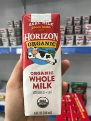 SỮA TƯƠI HỮU CƠ NGUYÊN KEM DẠNG NƯỚC HORIZON ORGARNIC DHA& OMEGA-3 ( lốc 6 )