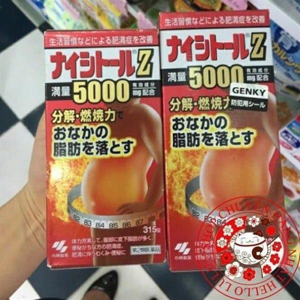 Viên uống giảm cân , giảm mỡ bụng Z 28000 315v