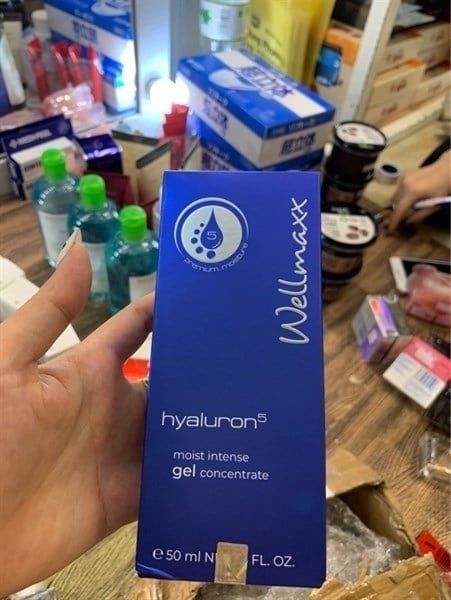 GEL HA + B5 SIÊU PHỤC HỒI VÀ DƯỠNG ẨM WELLMAXX HYALURON MOIST INTENSE GEL CONCENTRATE