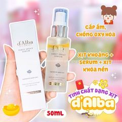 Xịt Khoáng Serum Dưỡng Ẩm Căng Bóng Da D'Alba White Truffle First Spray Serum 100ml