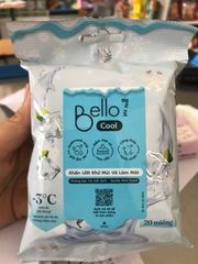 Khăn ướt BELLO Cool khử mùi và làm mát (20m)