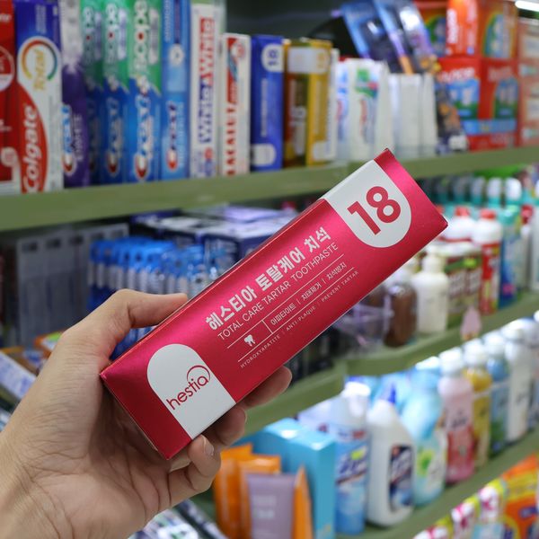 Kem Đánh Răng Hestia 18 Đỏ (120g)