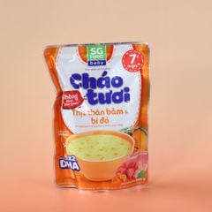 Cháo Tươi SG Food Vị Thịt Thăn Bằm, Bí Đỏ (240g)