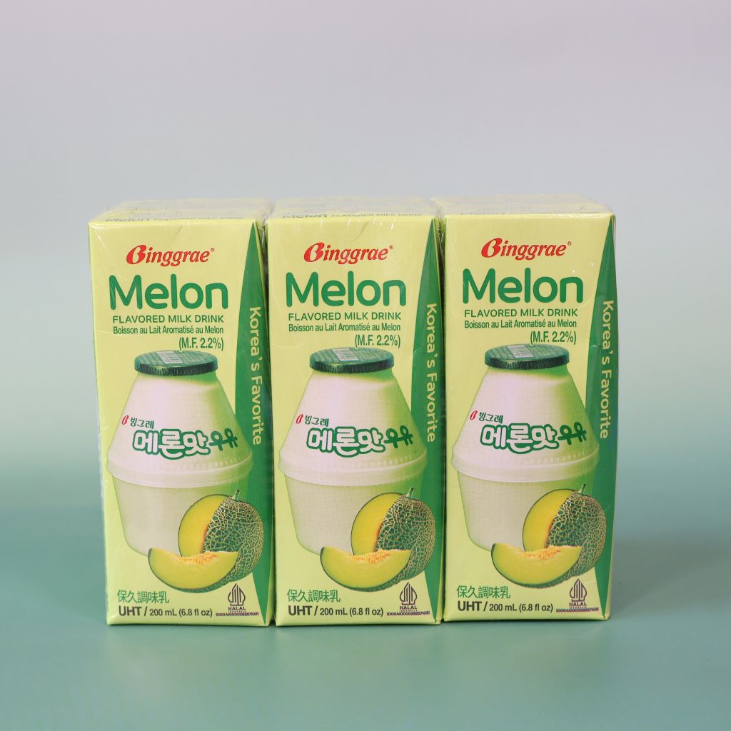 Sữa Binggrae Hàn Quốc Vị Dưa Lưới