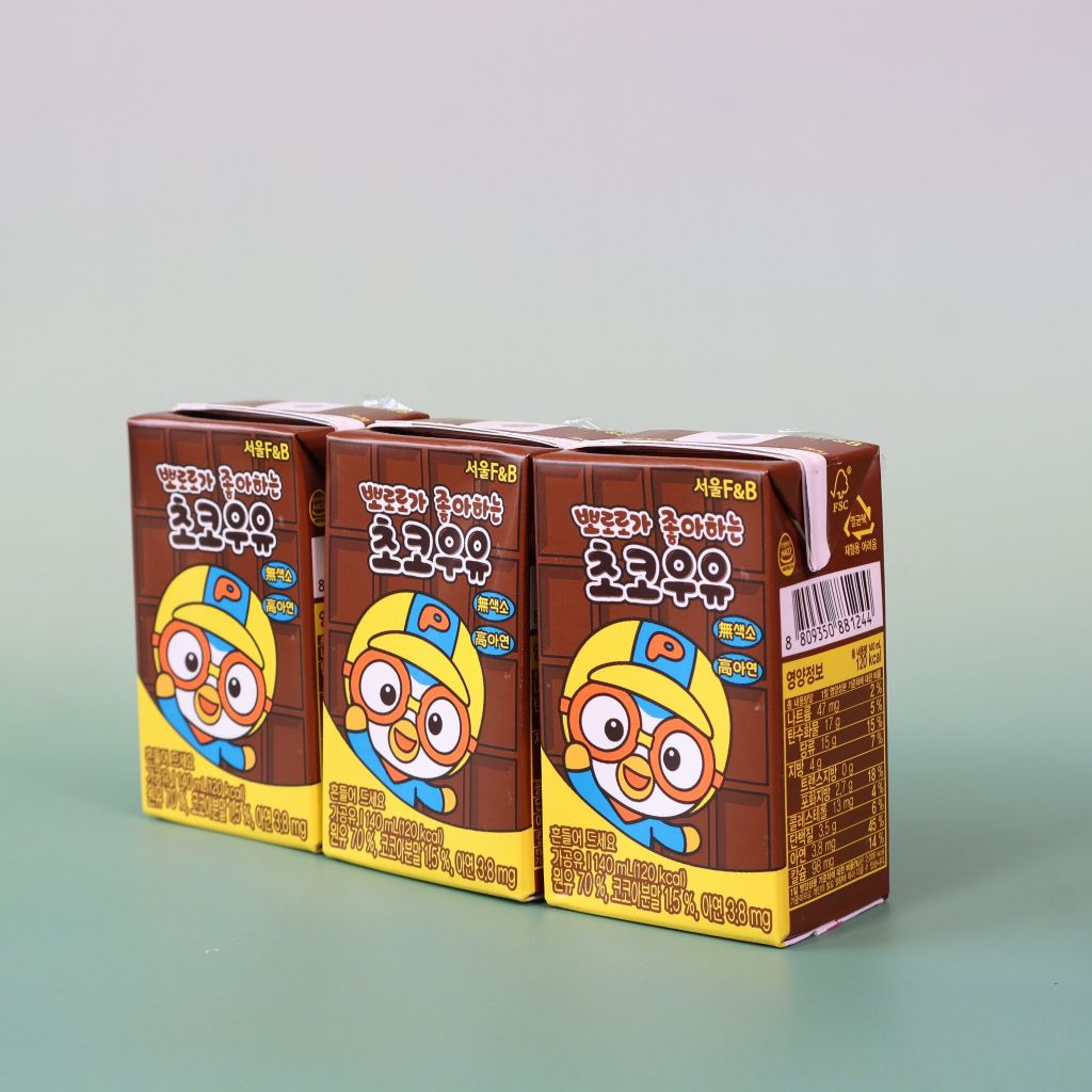 Sữa Tăng Chiều Cao Pororo Vị Socola (140ml)