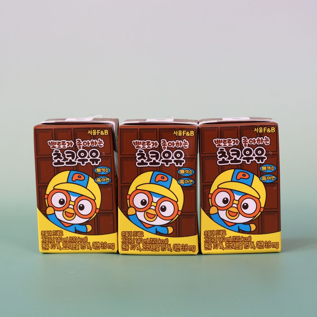 Sữa Tăng Chiều Cao Pororo Vị Socola (140ml)