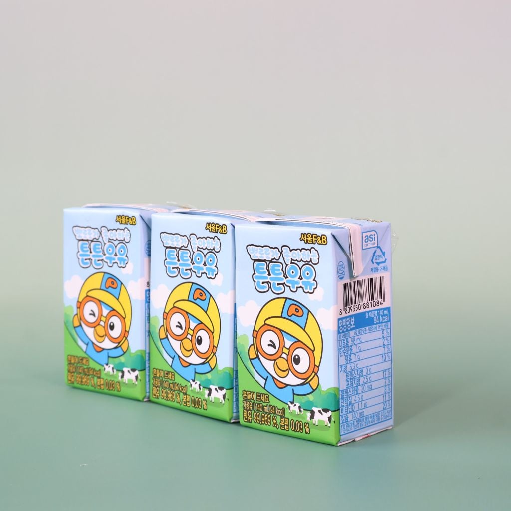 Sữa Tăng Chiều Cao Pororo Vị Tự Nhiên (140ml)