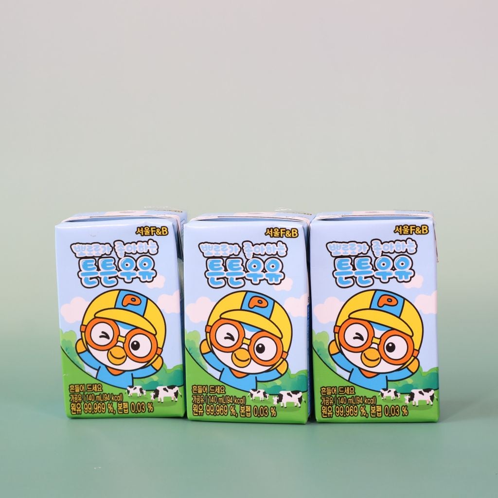 Sữa Tăng Chiều Cao Pororo Vị Tự Nhiên (140ml)