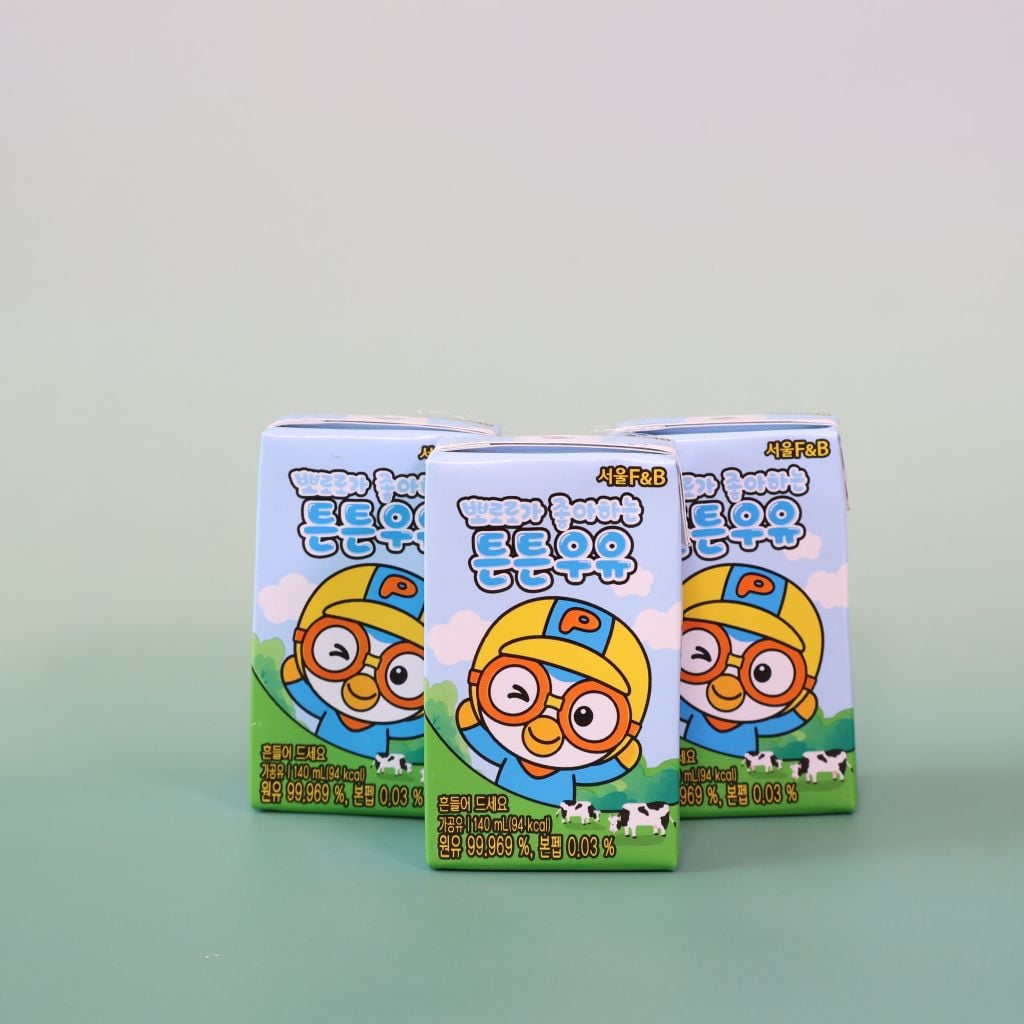 Sữa Tăng Chiều Cao Pororo Vị Tự Nhiên (140ml)