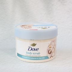 Tẩy Tế Bào Chết Body Dove Gạo & Macadamia - Đức (225ml)