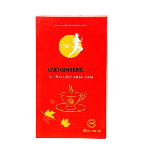 Thực phẩm bảo vệ sức khỏe CND GINSENG Red Nhân sâm hòa tan (hộp 30 gói)