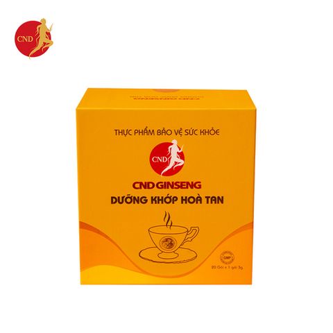  Thực phẩm bảo vệ sức khỏe CND Ginseng dưỡng khớp hòa tan (kèm túi) 