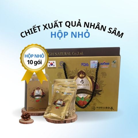  Chiết xuất Quả Sâm Ginseng Berry N Extract (loại nhỏ 10 túi/ hộp) 