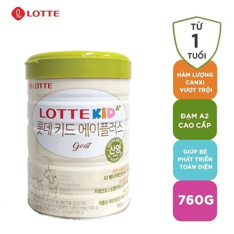  Sữa tăng cao Hàn Quốc - Lotte Kid A+ Goat 760g 