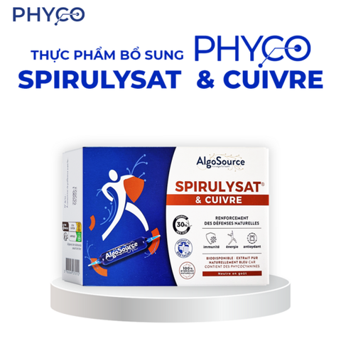  Thực phẩm bổ sung PHYCO SPIRULYSAT & CUIVRE 