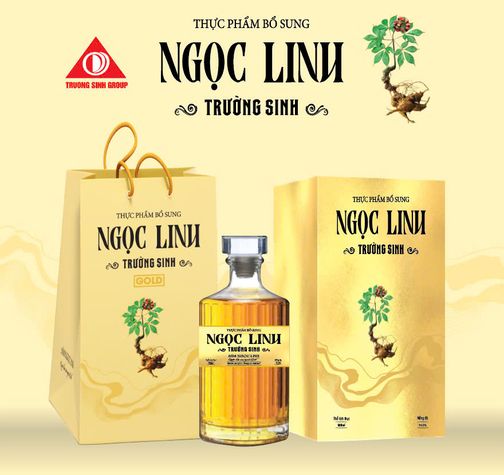 Thực phẩm bổ sung ngọc linh trường sinh GOLD (kèm túi)