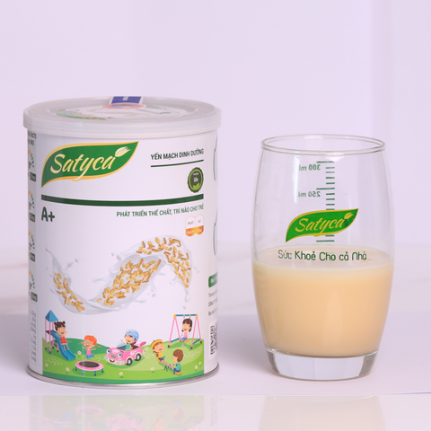  Sữa hạt Satyca A+ giúp trẻ thông minh, cao lớn (Hộp 410g) 