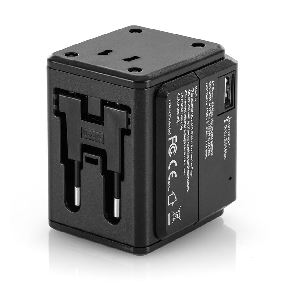 Bộ chuyển đổi Uni Travel Adapter 3 USB