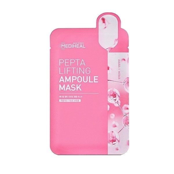  Mặt nạ dưỡng da Mediheal Pepta Lifting Ampoule Mask - Hồng 