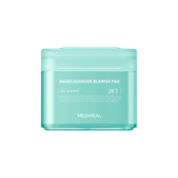  Toner Pad Mediheal Madecassoside Blemish Pad - Xanh ngọc 