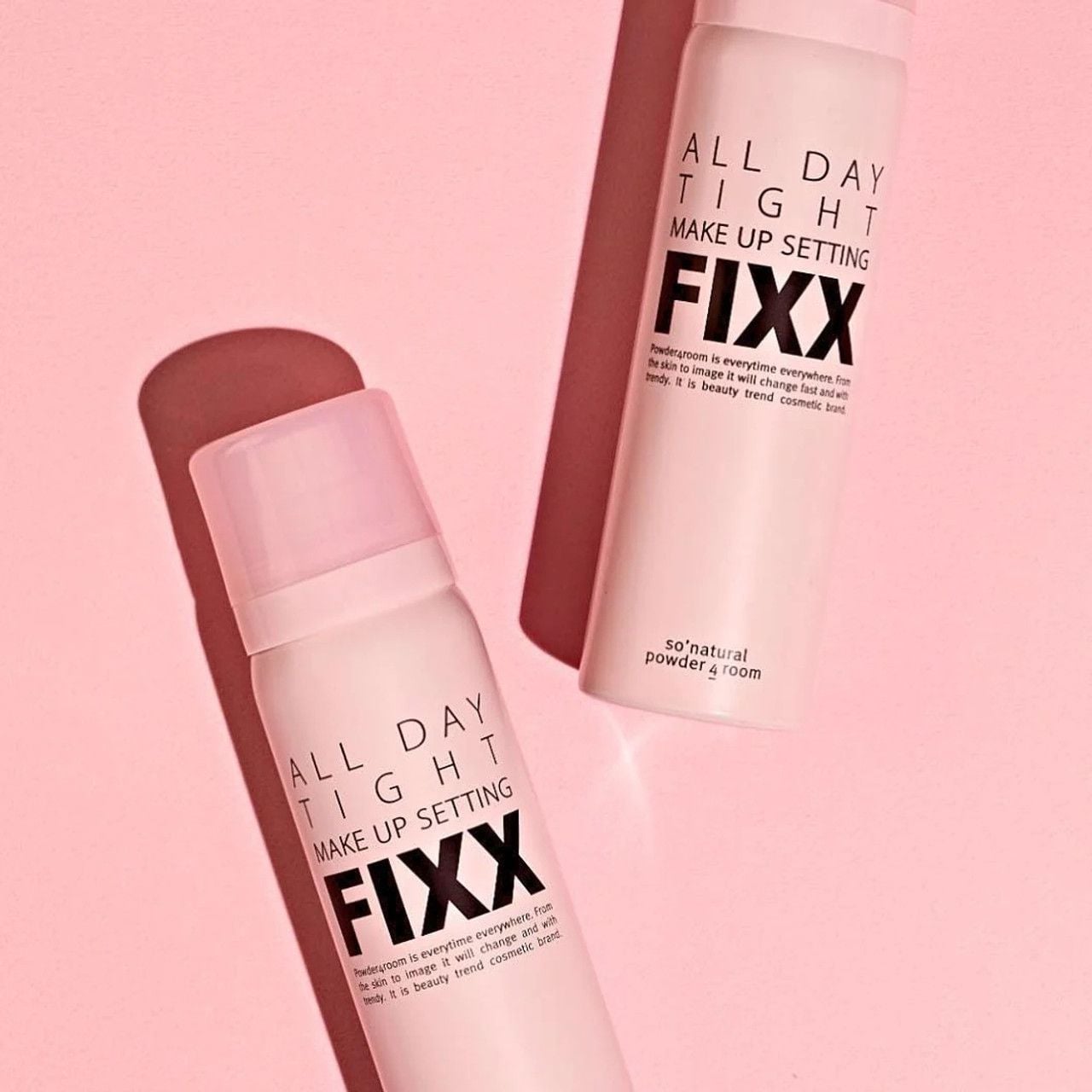  Xịt Khóa Nền So'Natural All Day Tight Make Up Setting Fixx 75ml - Hồng 