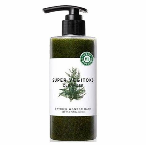  Sữa Rửa Mặt Rau Củ Super Vegitoks Cleanser - Xanh 