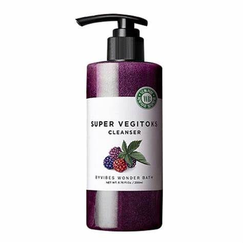  Sữa Rửa Mặt Rau Củ Super Vegitoks Cleanser - Tím 