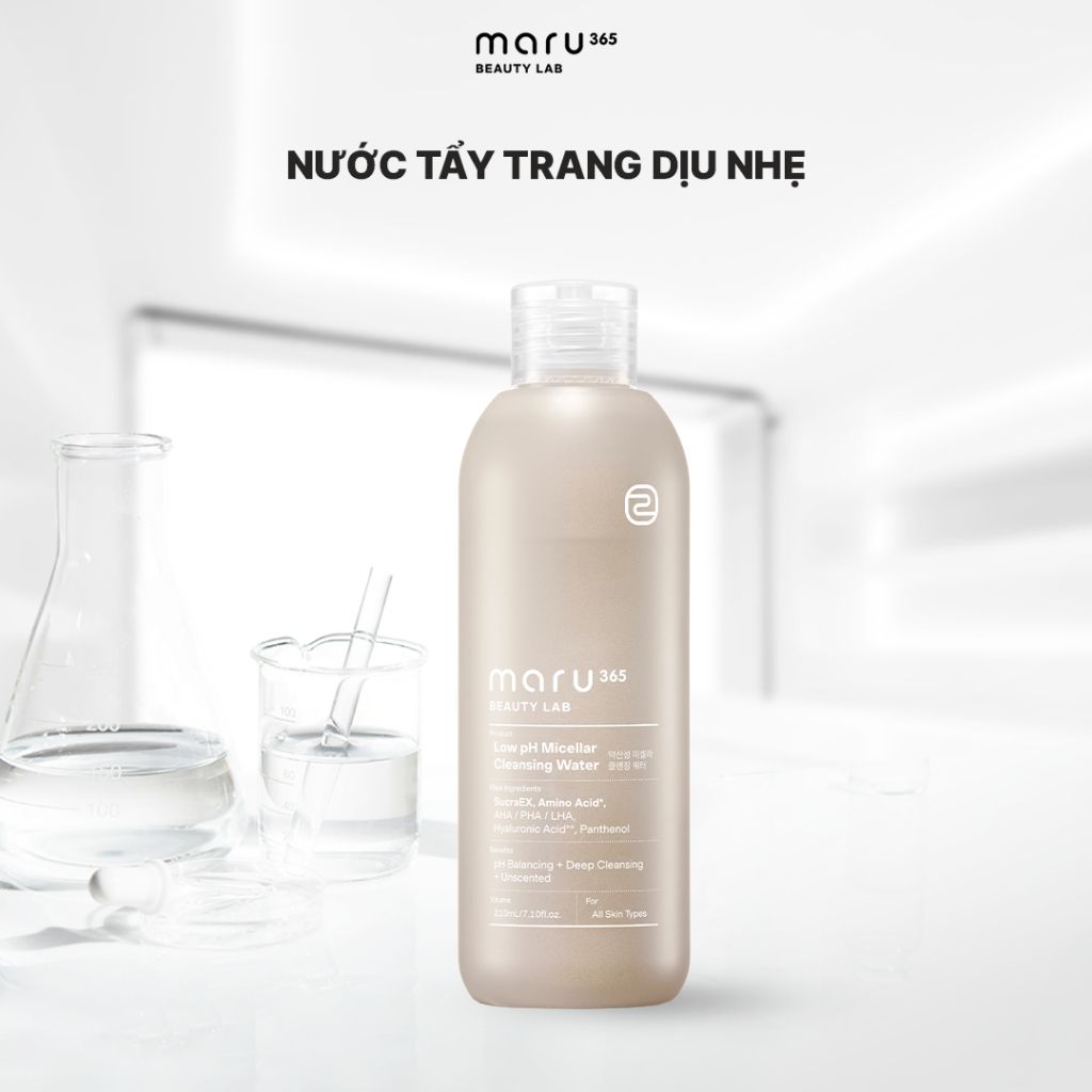  Nước tẩy trang Maru365 Beauty Lab Low PH Micellar Cleansinh Water 