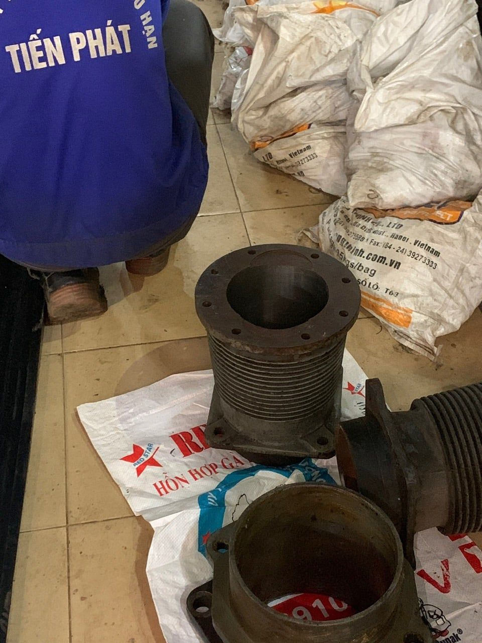  Xilanh cao áp, thấp áp bơm gió 