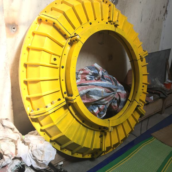  Tấm chắn dầu ổ hướng máy phát NMTĐ Nậm Chiến 