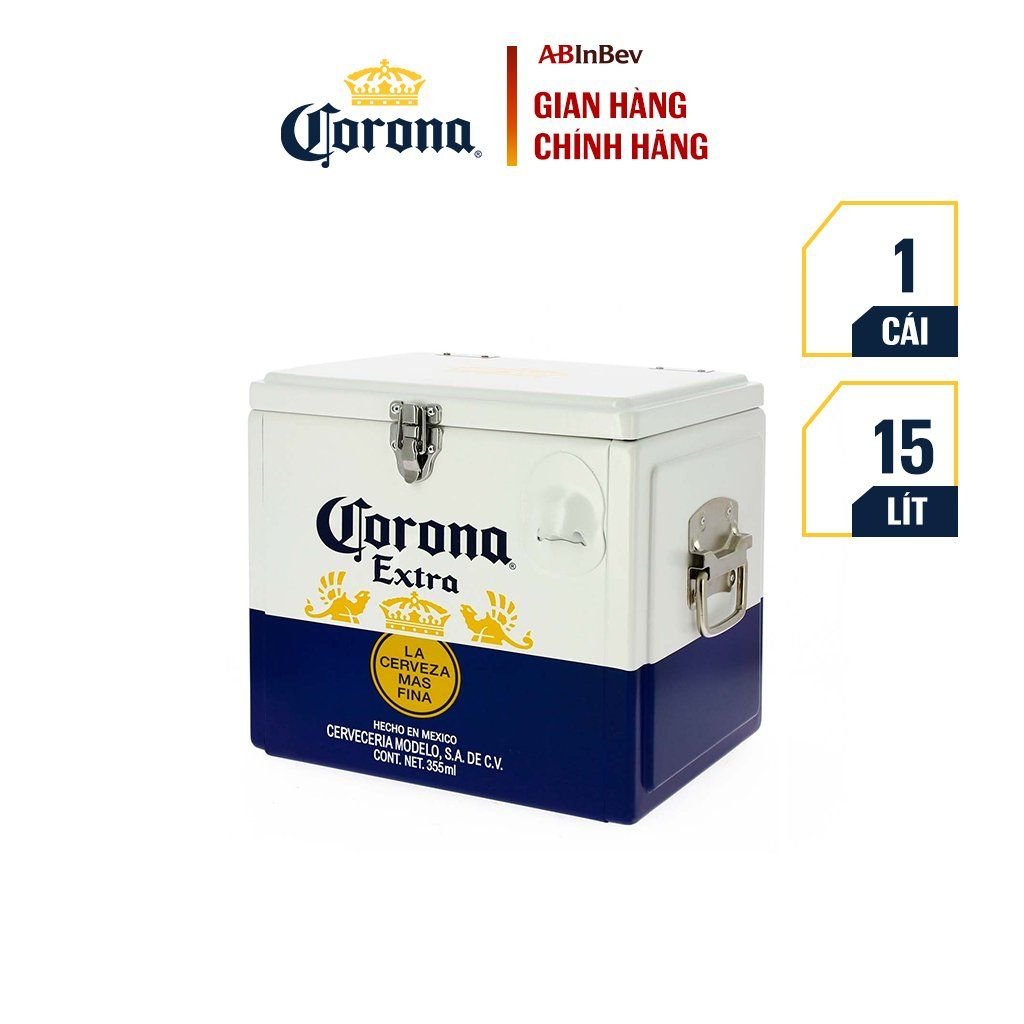 Thùng Đá Corona Cao Cấp 15L - QUÀ TẶNG KHÔNG BÁN