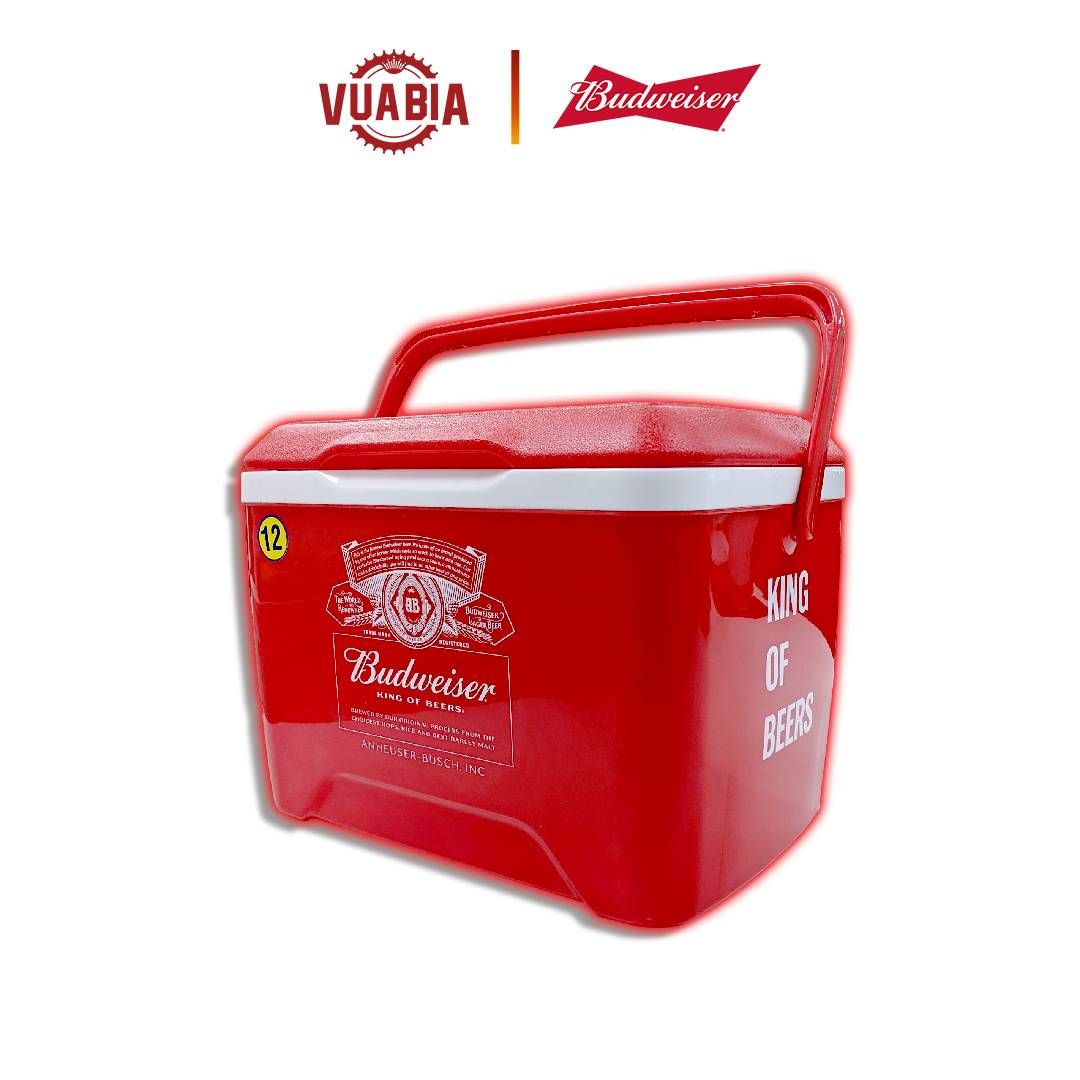 Thùng Đá Budweiser cao cấp 12L - QUÀ TẶNG KHÔNG BÁN