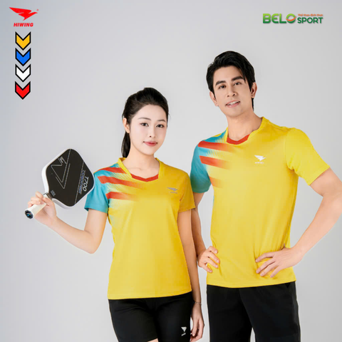 Áo Bóng Chuyền ,Cầu Lông ,Pickleball Hiwing Super 3 New 2025 Màu Vàng