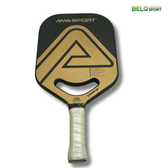 Vợt Pickleball AMASPORTS - PP 002 Chất Liệu Sợi Carbon 3K Màu Vàng