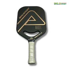 Vợt Pickleball AMASPORTS - PPR 001 Chất Liệu Sợi Carbon 3K Màu Đen