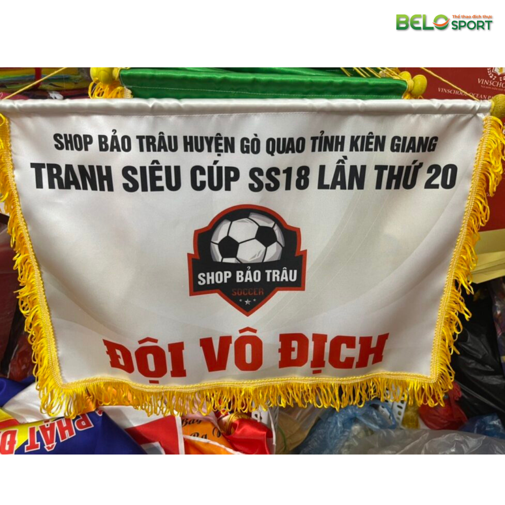 Cờ Lưu Niệm Dùng Để Trao Tặng Hình Chữ Nhật