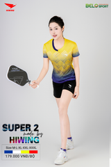 Áo Pickleball Hiwing Super 2 New 2025 Màu Vàng