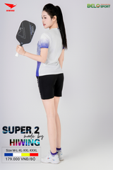 Áo Bóng Chuyền Hiwing Super 2 2025 Màu Trắng