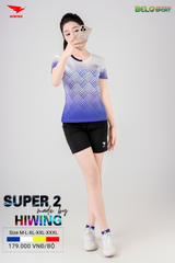 Áo Bóng Chuyền Hiwing Super 2 2025 Màu Trắng