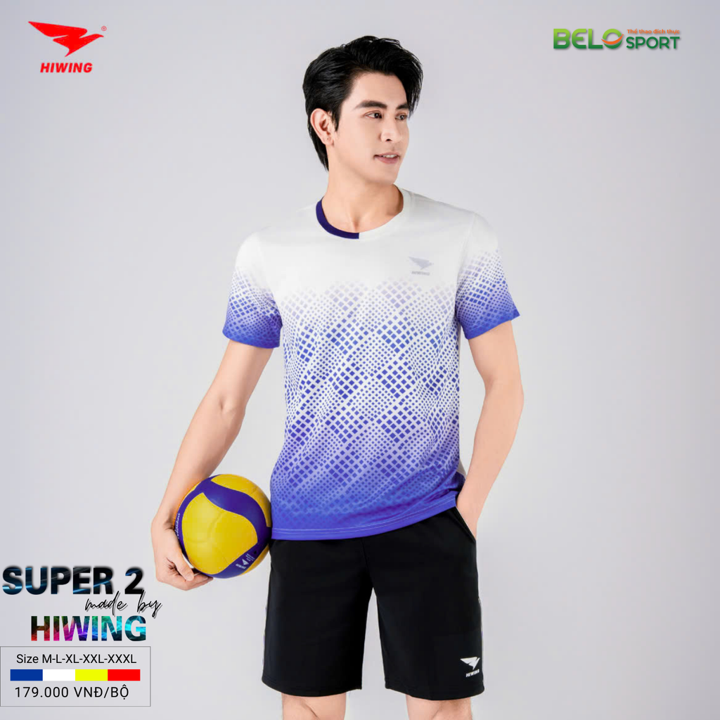 Áo Bóng Chuyền ,Cầu Lông ,Pickleball Hiwing Super 2 New 2025 Màu Đỏ