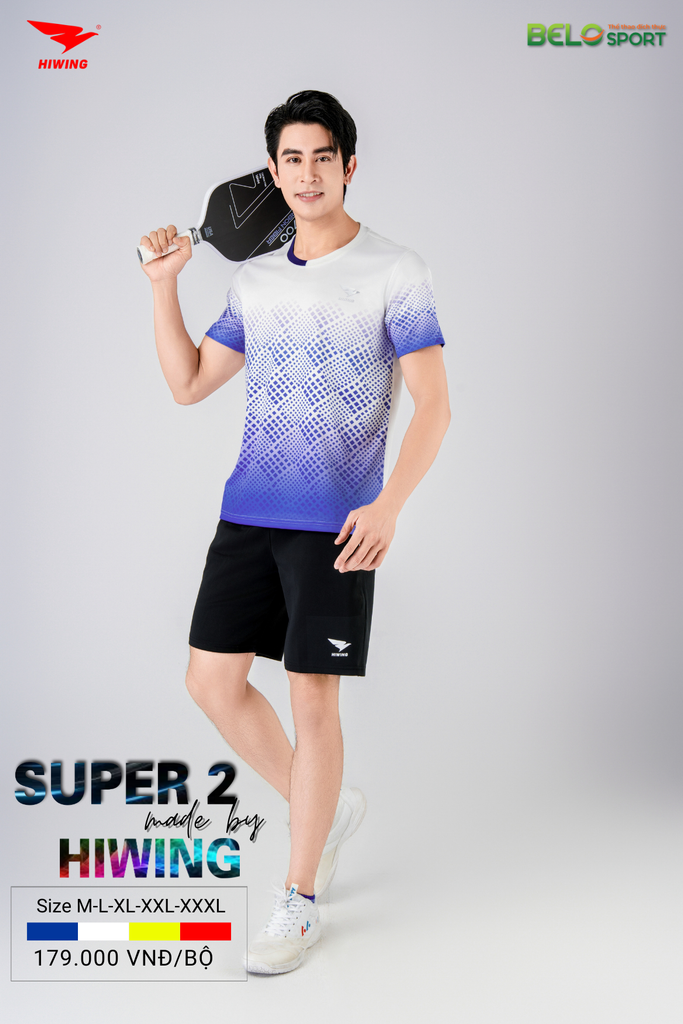 Áo Bóng Chuyền Hiwing Super 2 2025 Màu Trắng