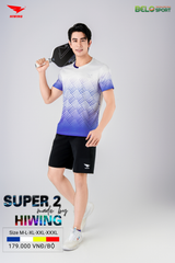 Áo Bóng Chuyền Hiwing Super 2 2025 Màu Trắng