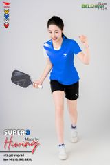 Áo Pickleball Hiwing Super 3 New 2025 Màu Xanh