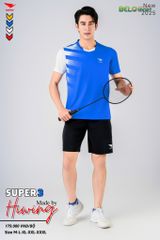 Áo Pickleball Hiwing Super 3 New 2025 Màu Xanh